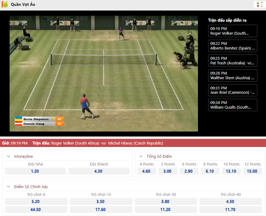 Cược thể thao ảo Cược thể thao ảo