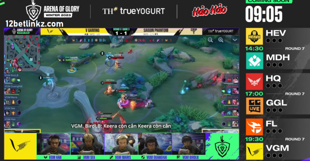 Lịch thi đấu liên quân ngày 10/09/2023 Lịch thi đấu liên quân ngày 10/09/2023